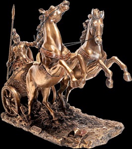 Dekorativ Achilleus Figur